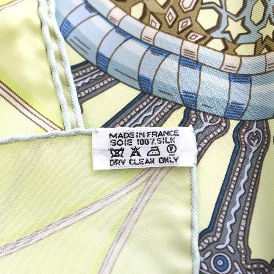 HERMES（エルメス） カレ90 LES DOMES CELESTES マルチカラー シルク