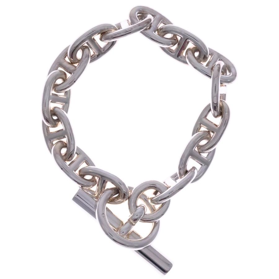 HERMES シェーヌダンクル MM 14コマ ブレスレット HERMES（エルメス） シェーヌダンクルMM ブレスレット 14コマ SV925