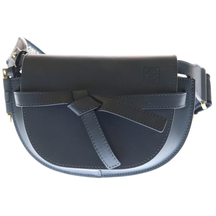 LOEWE（ロエベ） アナグラム ゲート デュアル ミニ レザーショルダー