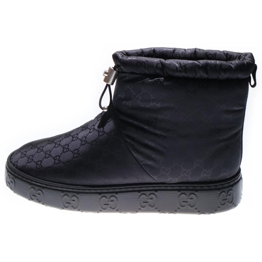GUCCI（グッチ） GG ナイロンジャガード アンクル ショートブーツ