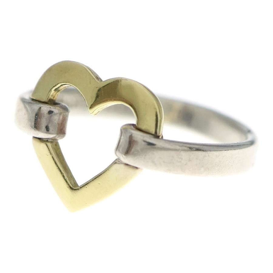 TIFFANY&Co.（ティファニー） TIFFANY & Co. Sv925×K18 オープンハート
