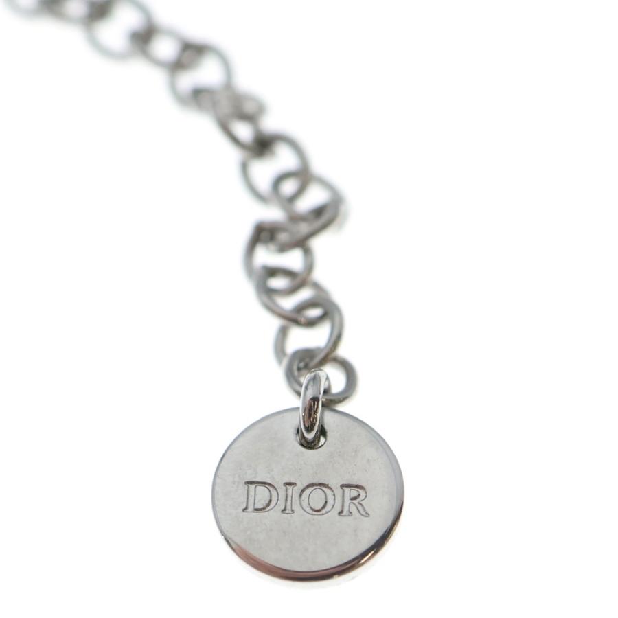 Christian Dior クリスチャンディオール CDロゴ ラインストーン 