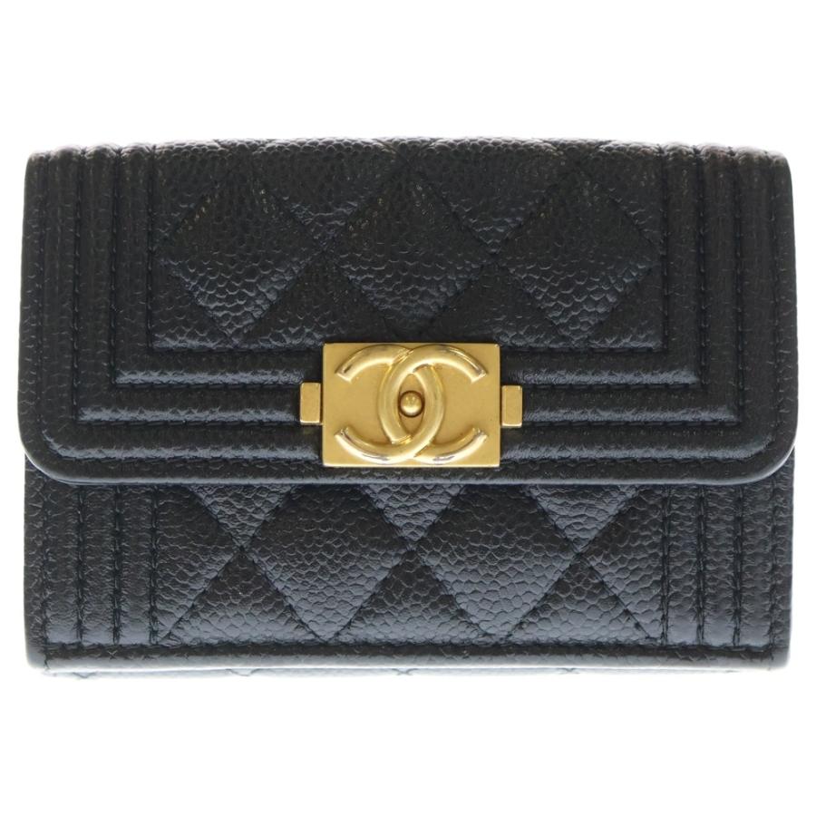 CHANEL（シャネル） ボーイシャネル 三つ折り財布 コンパクト