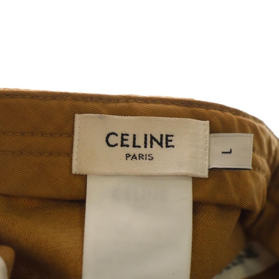 CELINE（セリーヌ） トリオンフ キャップ 帽子 ブラウン ベージュ