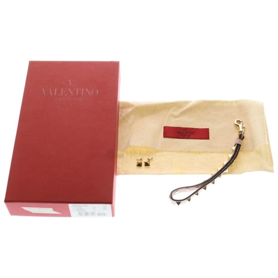 VALENTINO ヴァレンティノ ガラヴァーニ ロックスタッズ ショルダーバッグ ミニバッグ ピンク レザー RW2P0Q13BOL ゴールド金具 VALENTINO（ヴァレンティノ） ガラヴァーニ ロックスタッズ ショルダー