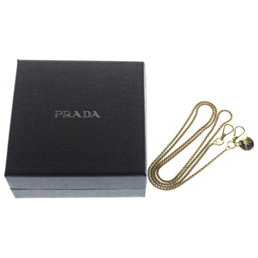PRADA プラダ サフィアーノ ミニポーチ 2WAYバッグ チェーンバッグ ミニバッグ ショルダーバッグ ホワイト 1NR025 ゴールド金具 PRADA（プラダ） サフィアーノ ミニポーチ 2WAYバッグ チェーンバッグ