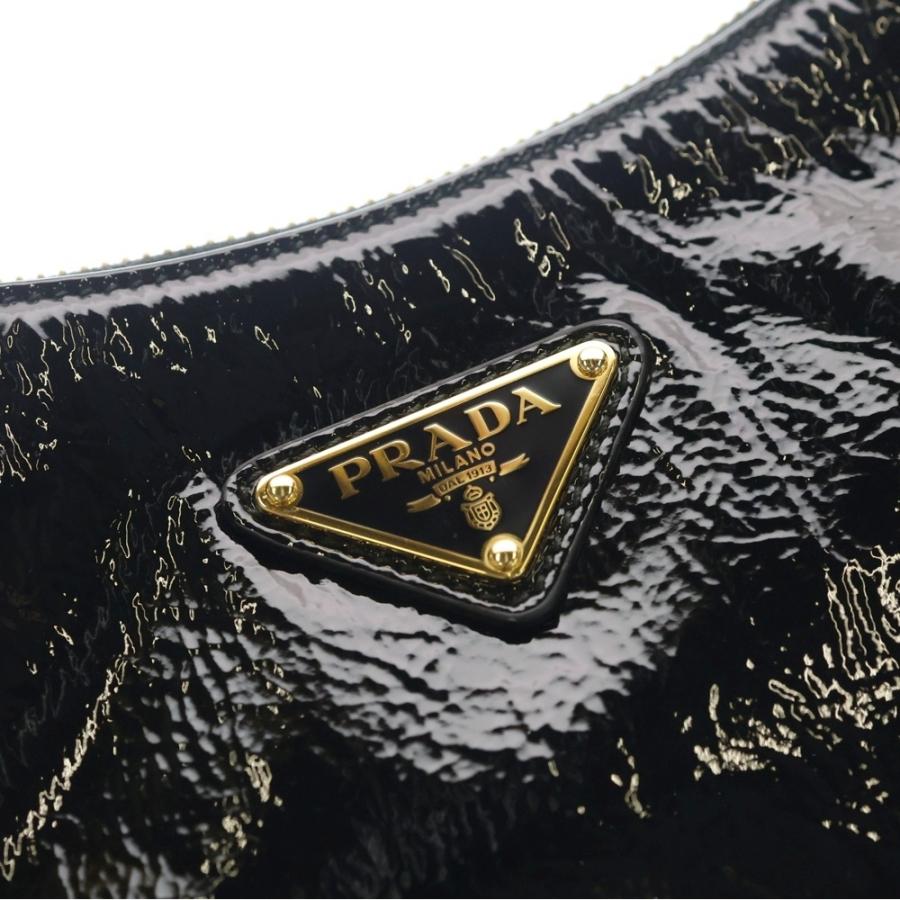 PRADA プラダ アーケ ショルダーバッグ ハンドバッグ ブラック 1BC194 ゴールド金具_4