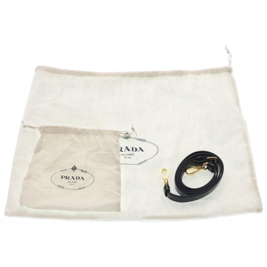 PRADA プラダ アーケ ショルダーバッグ ハンドバッグ ブラック 1BC194 ゴールド金具_5