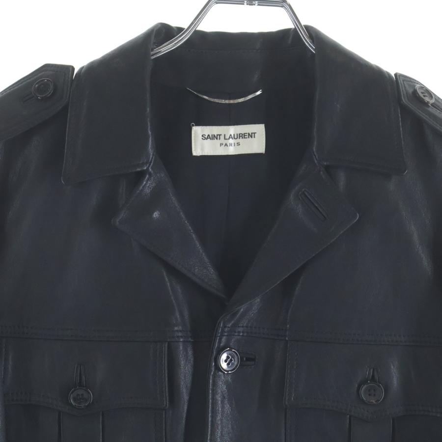 SAINT LAURENT PARIS サンローランパリ 15SS ラムスキン レザー