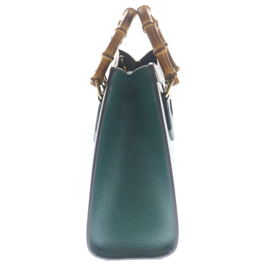 GUCCI グッチ ダイアナ スモール 2WAY ハンド ショルダー トートバッグ グリーン 702721 GUCCI（グッチ） ダイアナ スモール 2WAY ハンド ショルダー トート