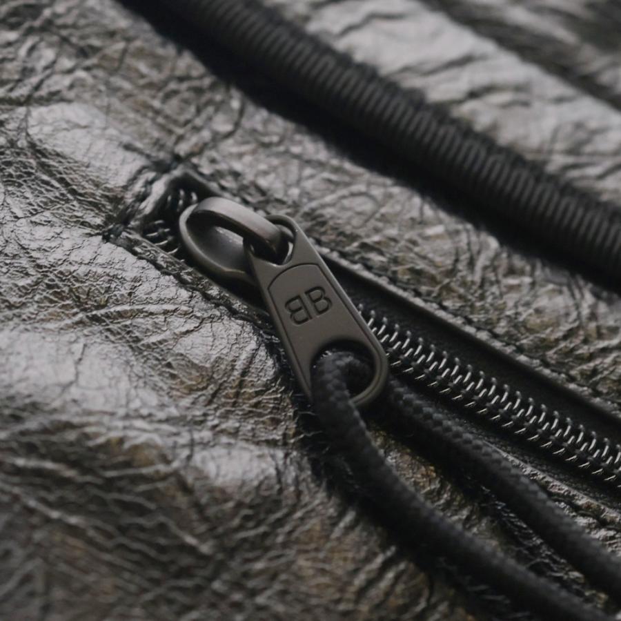 BALENCIAGA バレンシアガ エクスプローラー ショルダーバッグ ブラック レザー 620259 ブラック金具 BALENCIAGA（バレンシアガ） エクスプローラー ショルダーバッグ