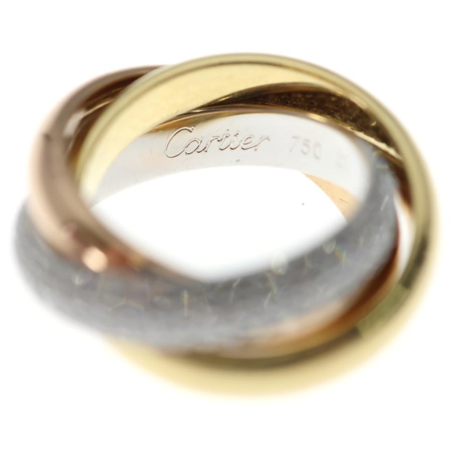 Cartier（カルティエ） トリニティ クラシック セミパヴェダイヤ