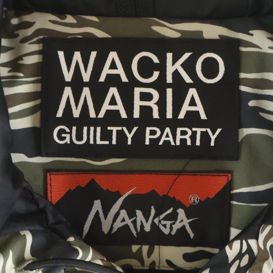 新品　wacko maria NANGA タイガーカモ　マウンテンパーカー WACKO MARIA（ワコマリア） 25SS×NANGA TIGER CAMO MOUNTAIN PARKA