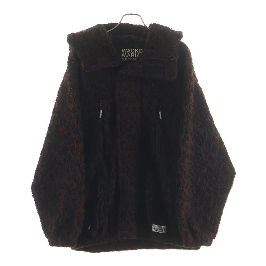 WACKO MARIA（ワコマリア） LEOPARD BOA FLEECE HOODED JACKET 