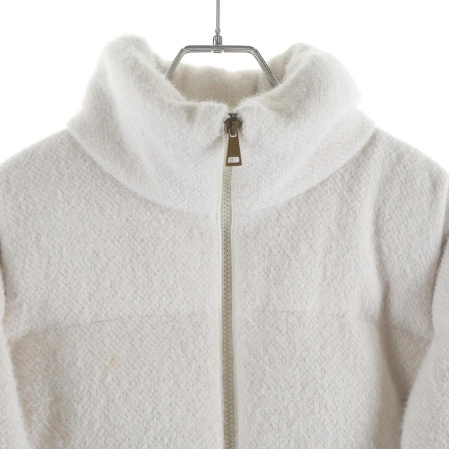 MONCLER モンクレール 25AW MORNAS モルナス ウール ショートダウンジャケット ホワイト レディース K20931A00214の画像