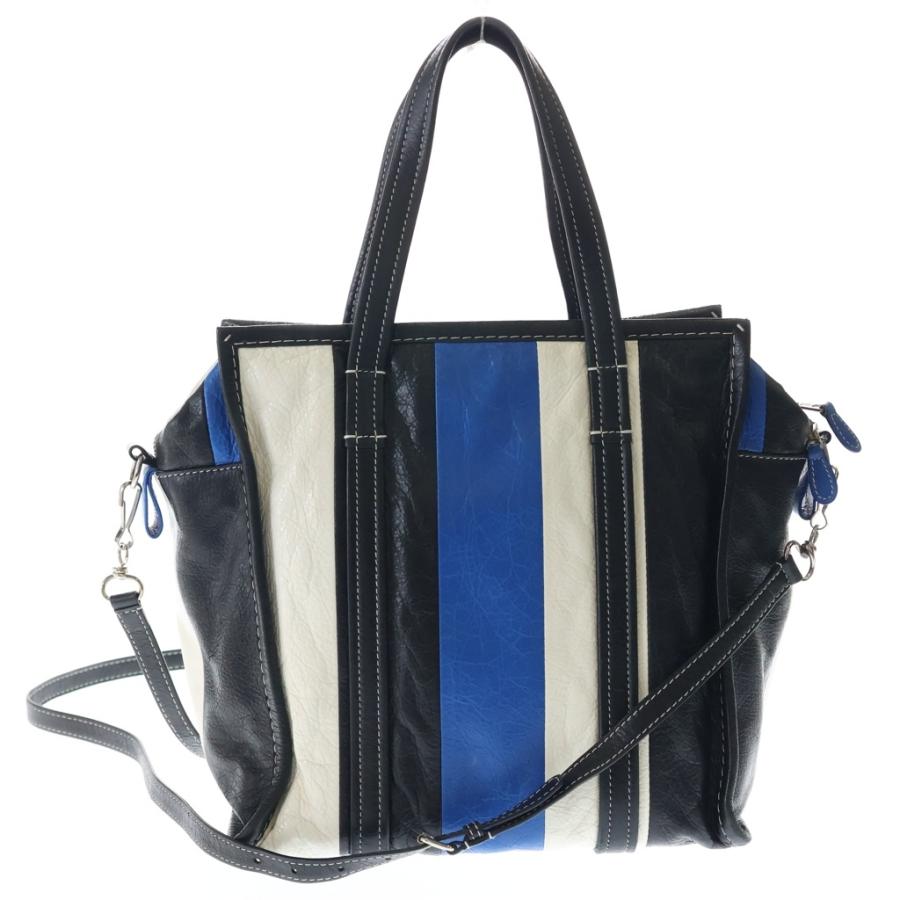 【極美品】バレンシアガ バザールショッパーS レザー 2way トート シルバー BALENCIAGA（バレンシアガ） バザール ショッパートートバッグ 2WAY