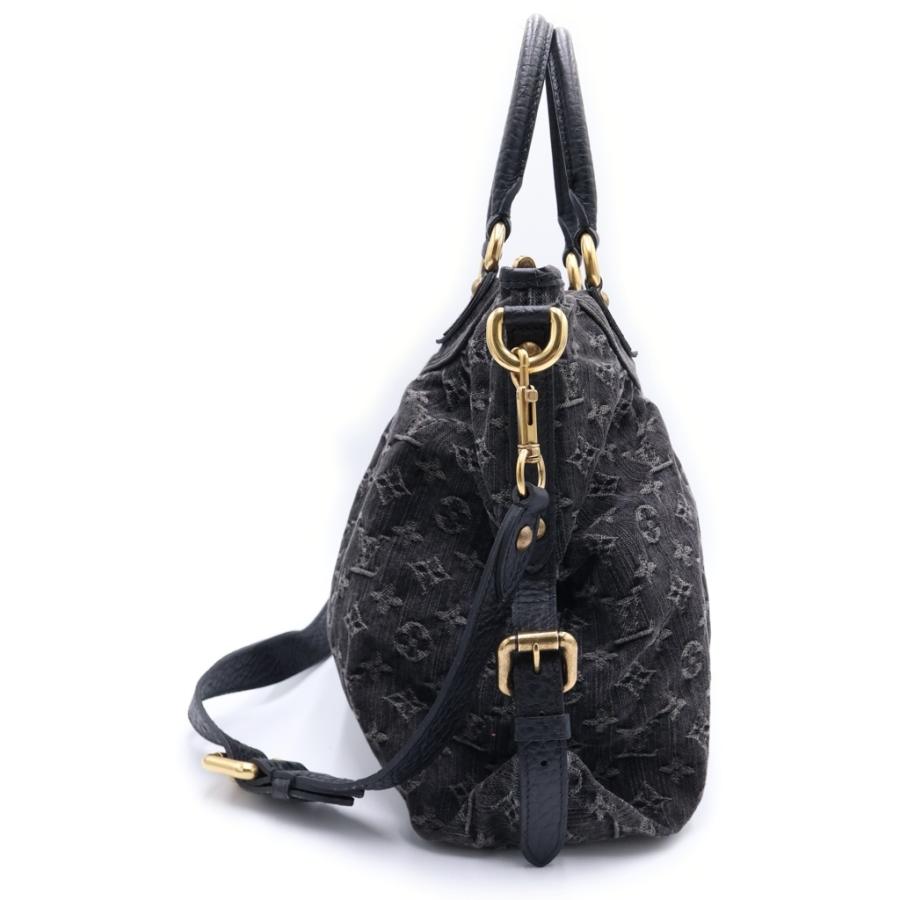 極美品 ルイヴィトン ネオカヴィ MM デニム ハンドバッグ ショルダーバッグ LOUIS VUITTON（ルイ・ヴィトン） モノグラムデニム ネオカビィMM 2WAY