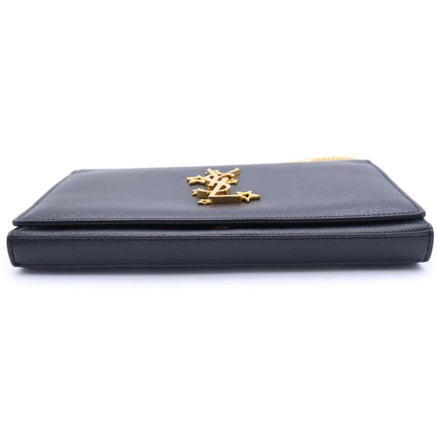 SAINT LAURENT PARIS スタースタッズ チェーンウォレット SAINT LAURENT PARIS サンローランパリ スターロゴチェーンショルダー