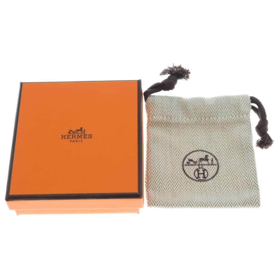 HERMES（エルメス） ポップH ピアス バイカラー ベージュ×ホワイト