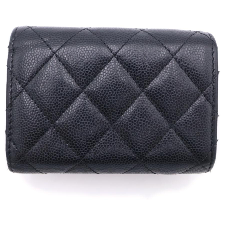 CHANEL（シャネル） ココマーク スペード×ハートチャーム 三つ折り財布 
