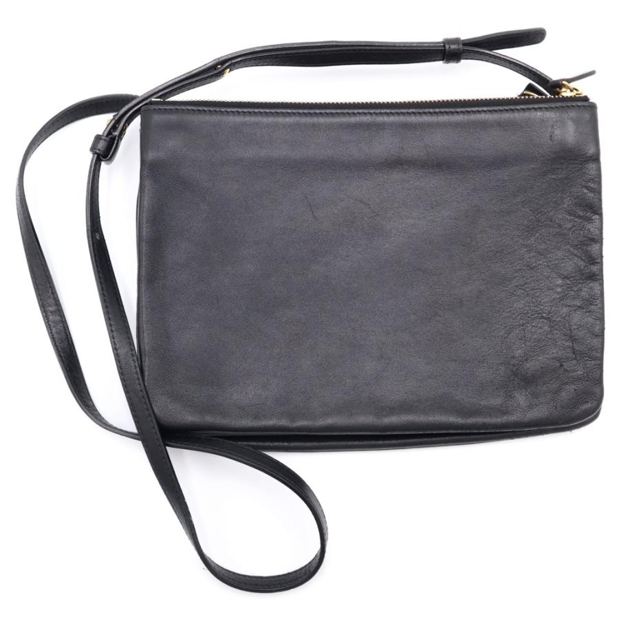 CELINE（セリーヌ） トリオ ショルダーバッグ ミニバッグ ブラック