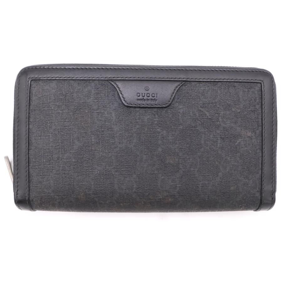 さとGucci GGキャンバス 長財布 GUCCI（グッチ） GGキャンバス ロングウォレット 長財布 ブラック