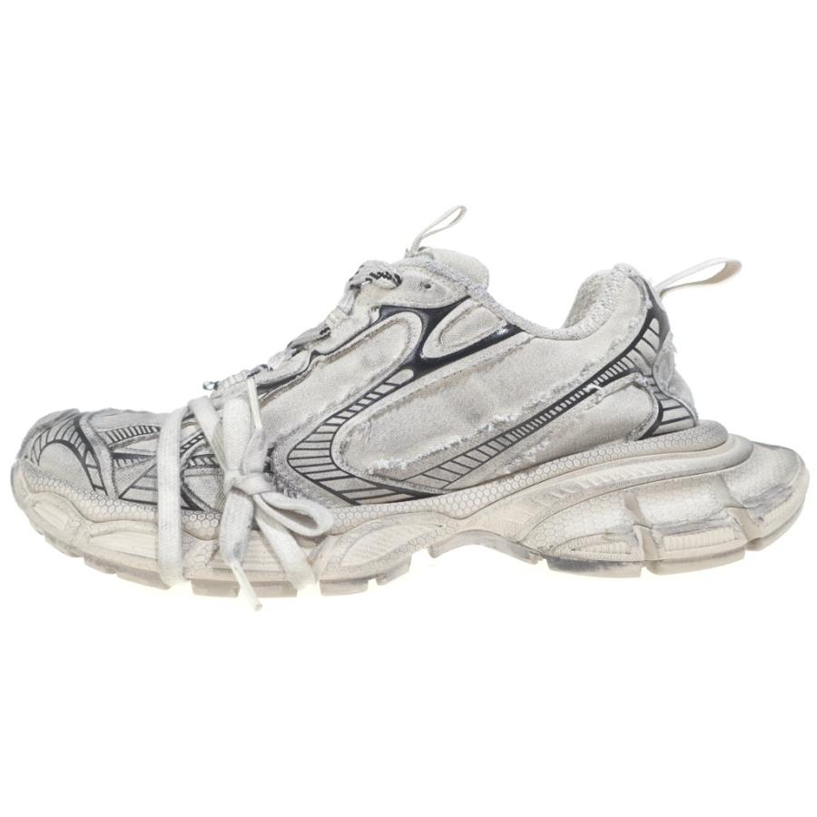 BALENCIAGA バレンシアガ 3XL SNEAKER スリーエックスエル ユーズド加工 メッシュ ローカットスニーカー グレー 734734 BALENCIAGA（バレンシアガ） 3XL SNEAKER スリーエックスエル ユーズド