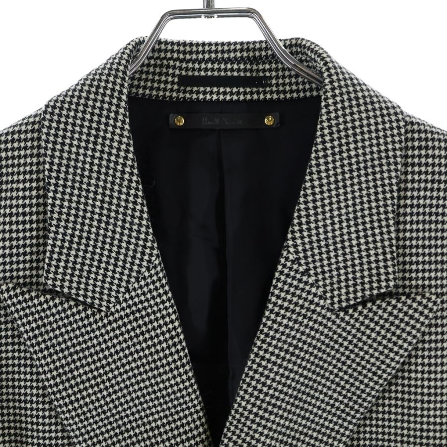 Paul Smith（ポール・スミス） 千鳥格子 チェスターコート ホワイト
