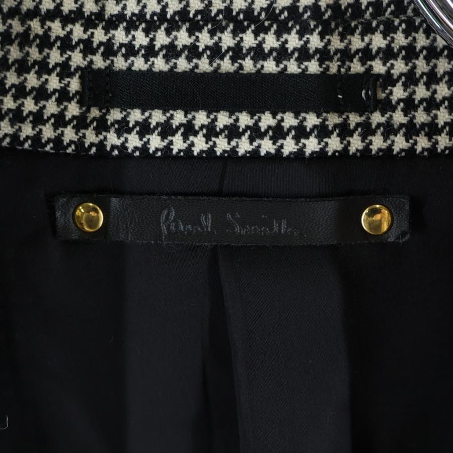 Paul Smith（ポール・スミス） 千鳥格子 チェスターコート ホワイト
