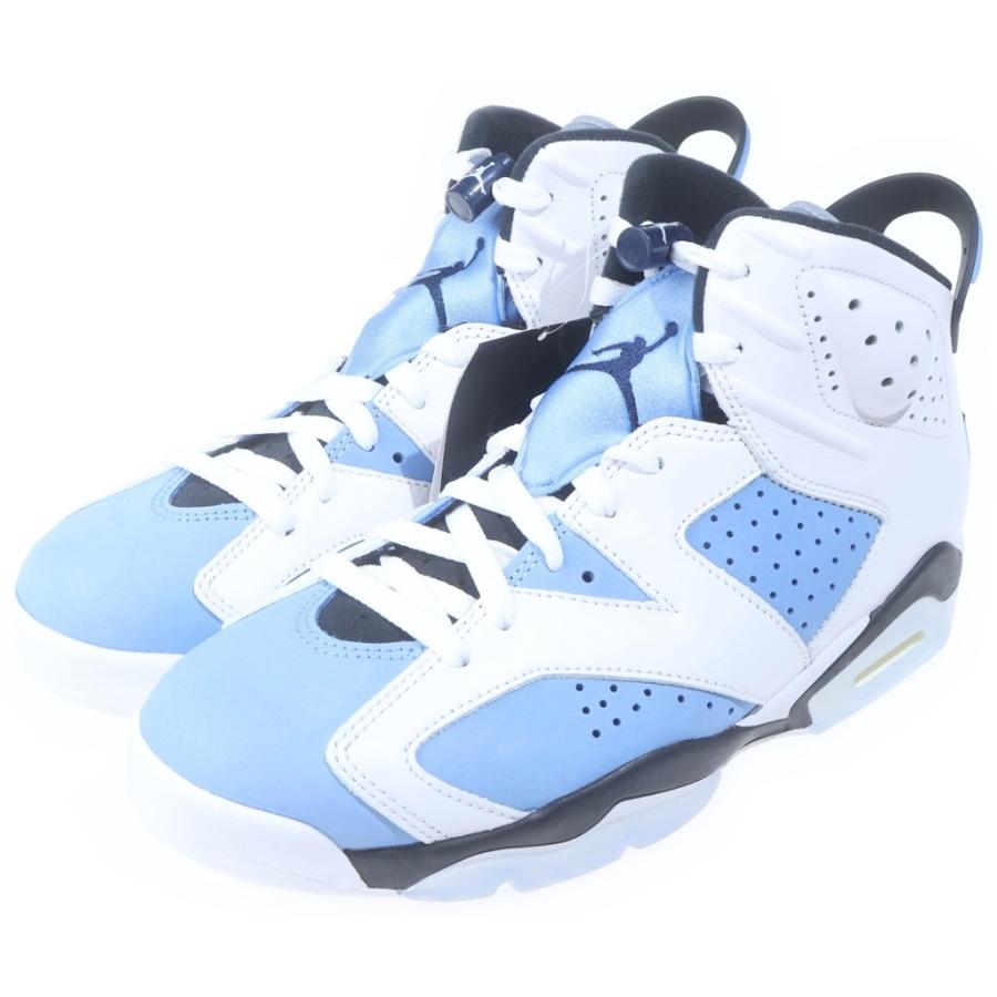 NIKE ナイキ AIR JORDAN 6 UNC エア ジョーダン 6 ハイカットスニーカー ブルー/ホワイト US8.5/26.5cm CT8529-410 NIKE（ナイキ） AIR JORDAN 6 UNC エア ジョーダン 6 ハイカット