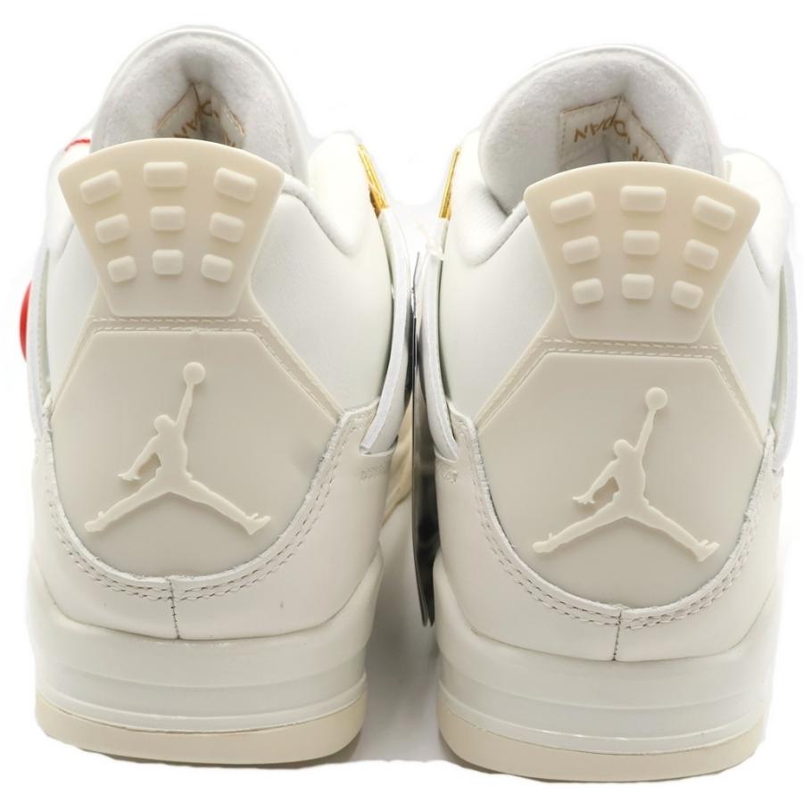 NIKE（ナイキ） WMNS AIR JORDAN 4 RETRO WHITE & GOLD AQ9129-170