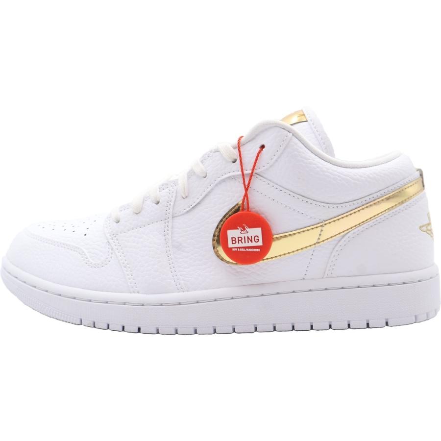 NIKE（ナイキ） WMNS AIR JORDAN 1 LOW SE WHITE/GOLD CZ4776-100 