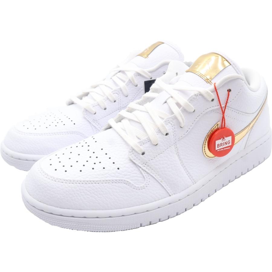 【新品】ナイキ ウィメンズ エアジョーダン1 ロー SE ホワイト ゴールド NIKE（ナイキ） WMNS AIR JORDAN 1 LOW SE WHITE/GOLD CZ4776-100