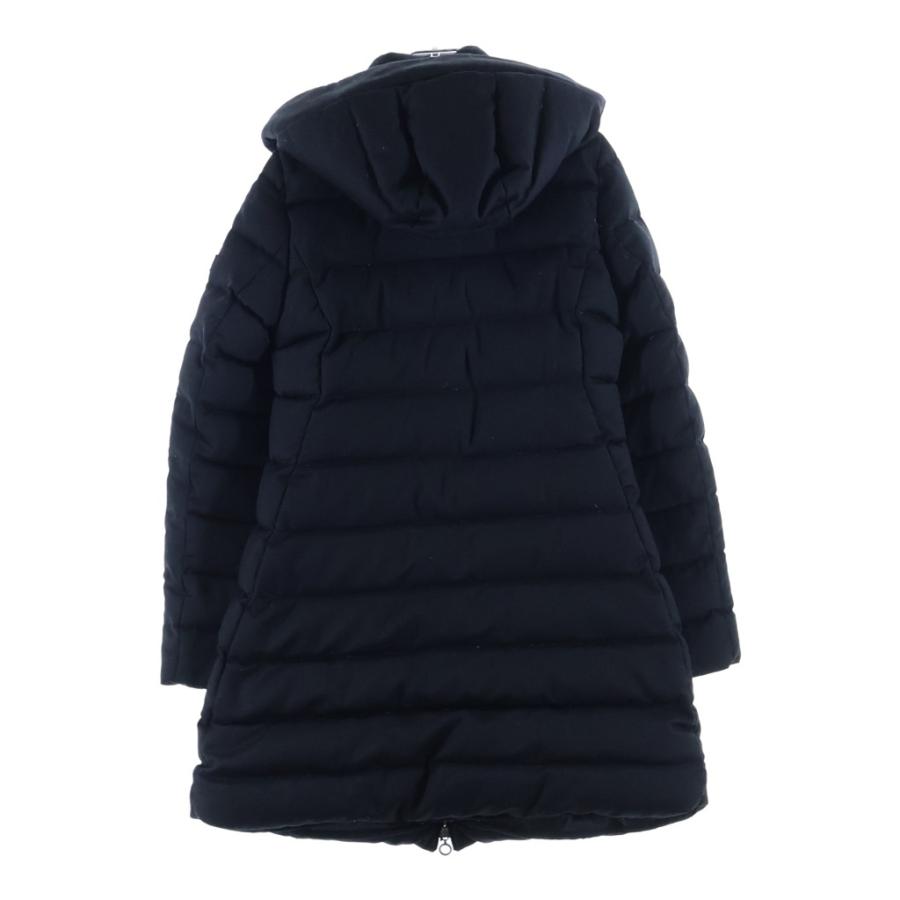 タトラス ZEJA ダウンコート ジャケット ロング Aライン ロゴ ウール
