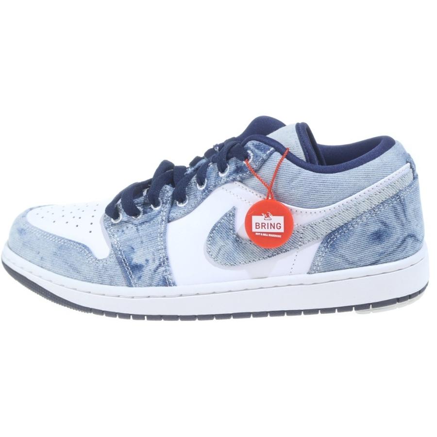 NIKE（ナイキ） AIR JORDAN 1 LOW SE WASHED DENIM CZ8455-100 エア 
