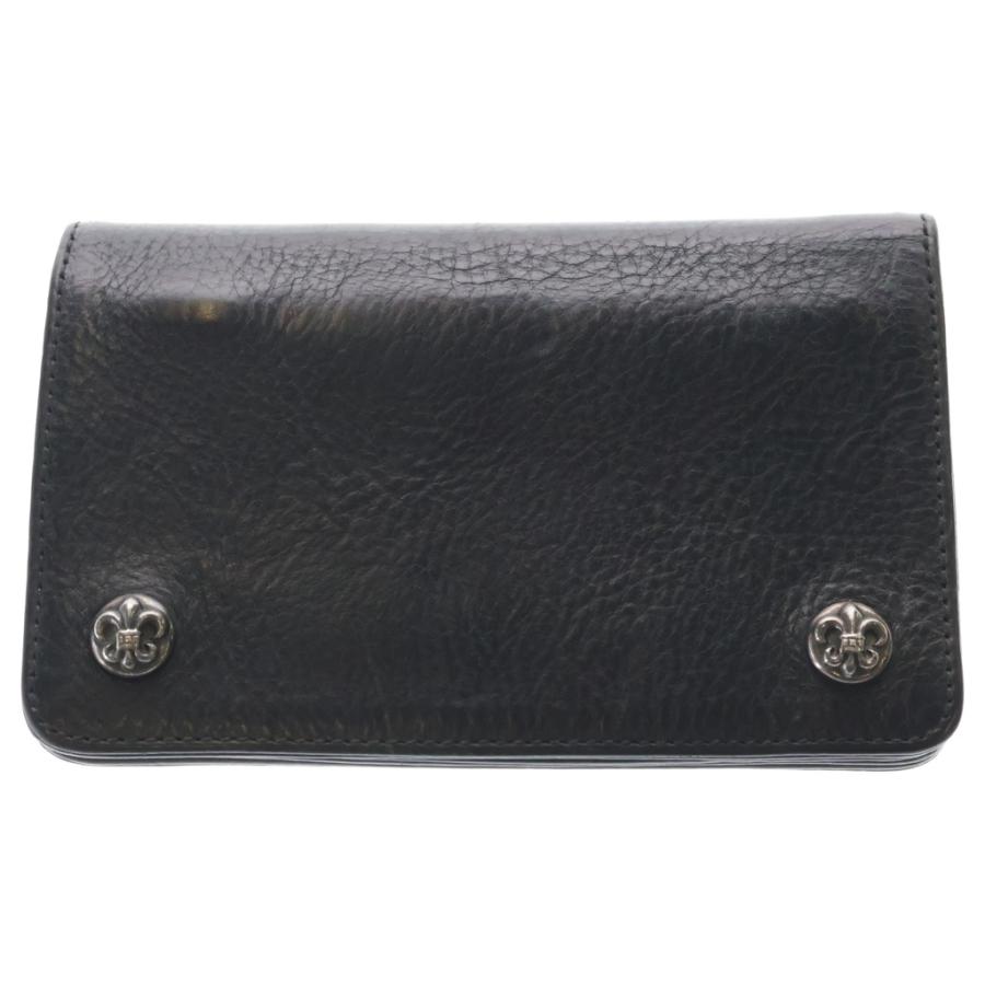 CHROME HEARTS（クロムハーツ） 1ZIP BS FLEUR BUTTON WALLET 1ジップ