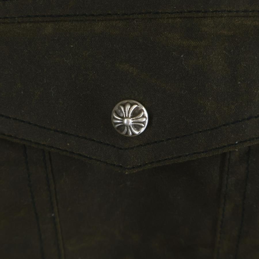 CHROME HEARTS（クロムハーツ） WHIPLASH クロスボールボタン オイル