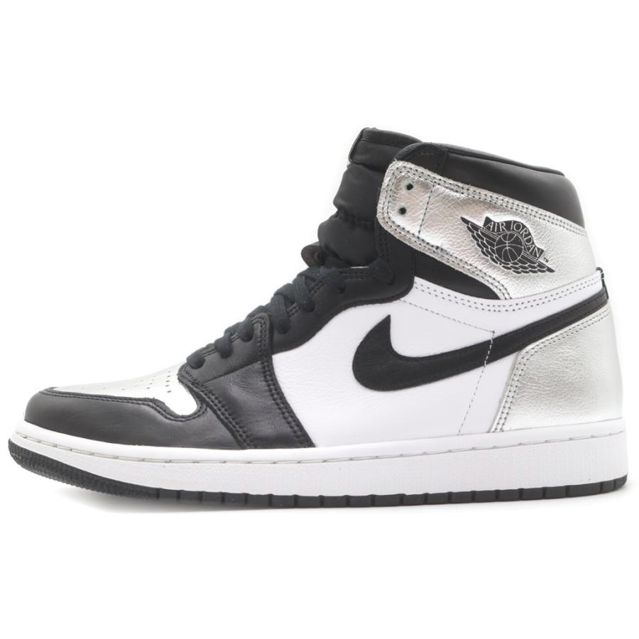 NIKE（ナイキ） WMNS AIR JORDAN 1 HIGH OG Silver Toe CD0461-001 