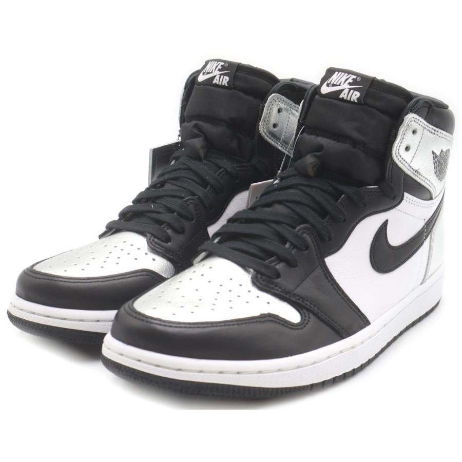 NIKE（ナイキ） WMNS AIR JORDAN 1 HIGH OG Silver Toe CD0461-001
