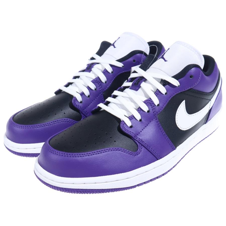 NIKE ナイキ AIR JORDAN 1 LOW エアジョーダン1ロー スニーカー パープル US8.5 553558-501 NIKE（ナイキ） AIR JORDAN 1 LOW Court Purple 553558-501 エア