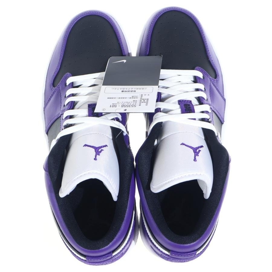 NIKE（ナイキ） AIR JORDAN 1 LOW Court Purple 553558-501 エア
