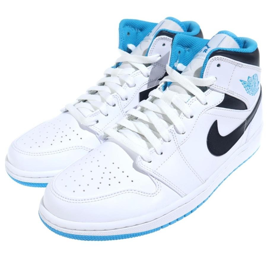 NIKE（ナイキ） AIR JORDAN 1 MID Laser blue 554724-141 エア