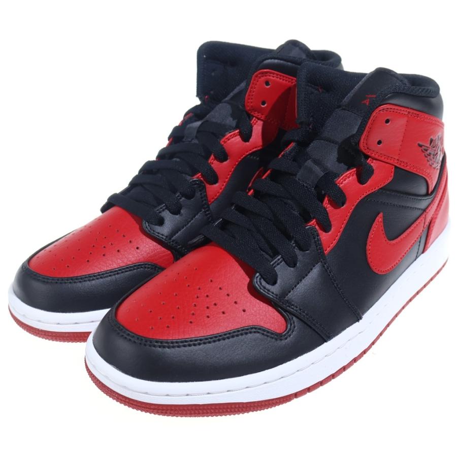 NIKE（ナイキ） AIR JORDAN 1 MID Bred 554724-074 エアジョーダン1