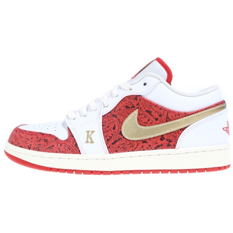 NIKE ナイキ AIR JORDAN 1 LOW SE SPADE 2021 エアジョーダン ロー スペード スニーカー シューズ ホワイト/レッド US13/31cm DJ5185-100 NIKE（ナイキ） AIR JORDAN 1 LOW SE SPADE 2021 DJ5185-100 エア