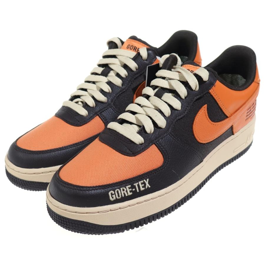 NIKE ナイキ AIR FORCE 1 LOW GORE-TEX DO2760-220 エアフォース1 ゴアテックス ローカットスニーカー ブラック/オレンジ US9/27cm NIKE（ナイキ） AIR FORCE 1 LOW GORE-TEX DO2760-220 エアフォース1