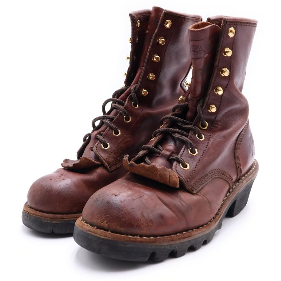 CHIPPEWA（チペワ） クラシック ロガーブーツ ハイカット ブラウン