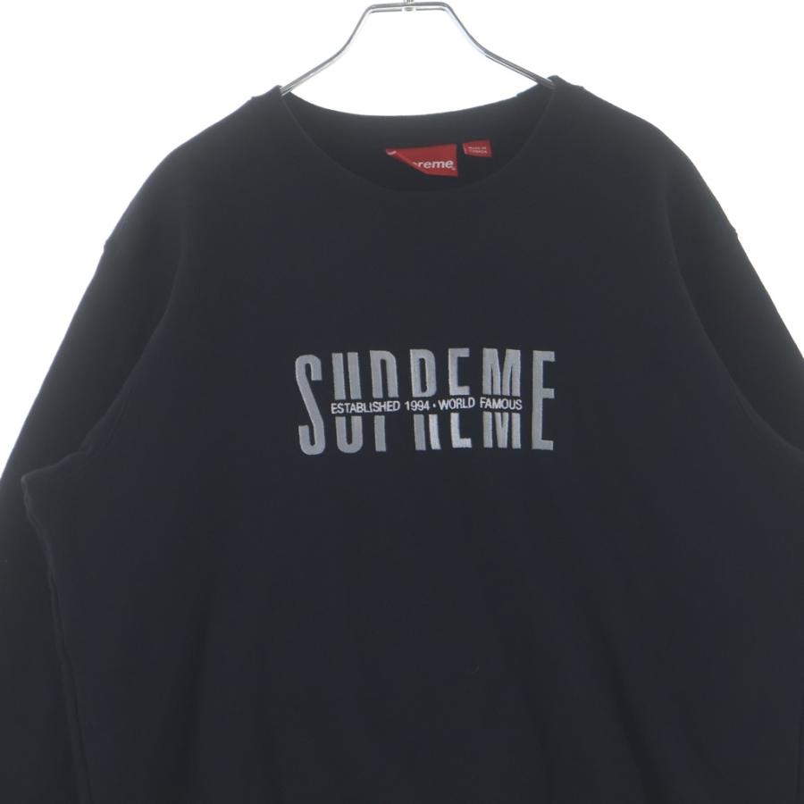 Supreme（シュプリーム） 18AW World Famous Crewneck ワールド