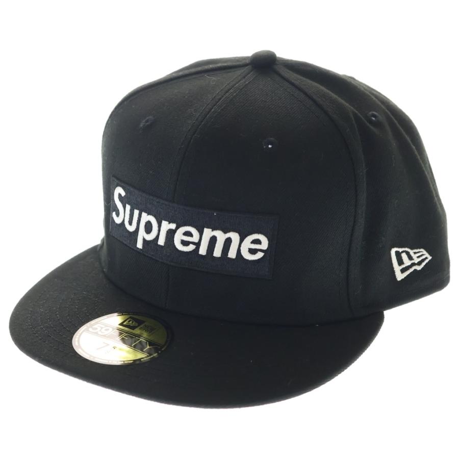 SUPREME シュプリーム 21SS ×New Era Champions Box Logo ニューエラ チャンピオンシップ ボックスロゴ ベースボールキャップ 帽子 ブラック Supreme（シュプリーム） 21SS ×New Era Champions Box Logo
