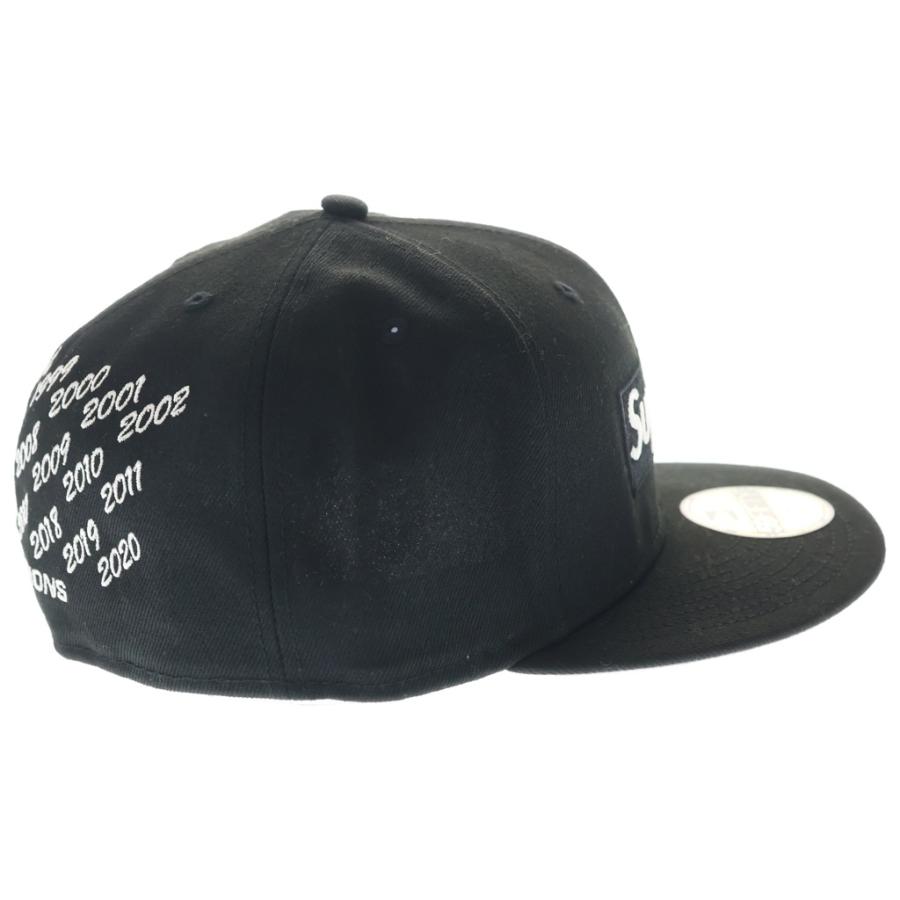 SUPREME シュプリーム 21SS ×New Era Champions Box Logo ニューエラ チャンピオンシップ ボックスロゴ ベースボールキャップ 帽子 ブラック Supreme（シュプリーム） 21SS ×New Era Champions Box Logo