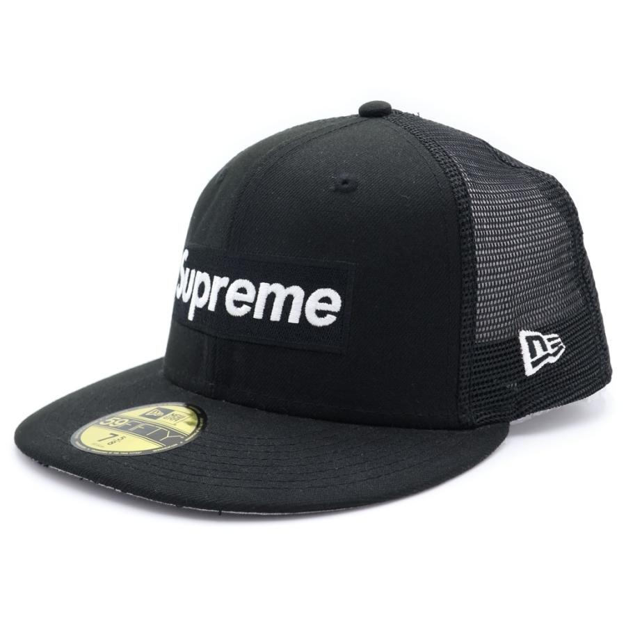 シュプリーム ×ニューエラ 24SS ボックス ロゴ メッシュ キャップ 黒 Supreme（シュプリーム） 24SS ×NEW ERA Box Logo Mesh ニューエラ